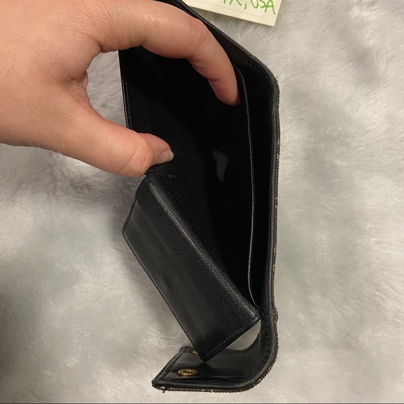 Y2K LOUIS VUITTON Mens Fabric Wallet Min Lin Used - Picture 10 of 10